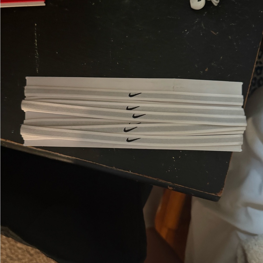 Pack of 12 Nike White Headbands